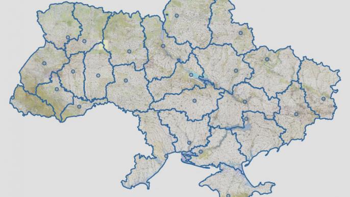 Публичную кадастровую карту Украины ежедневно просматривают более 12 тыспосетителей